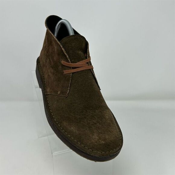 MG Italian Made Lace Up Chukka Boots Size 39 Brown Suede Lace Up Casual main image 9